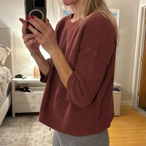 Soft 3/4 length sweater